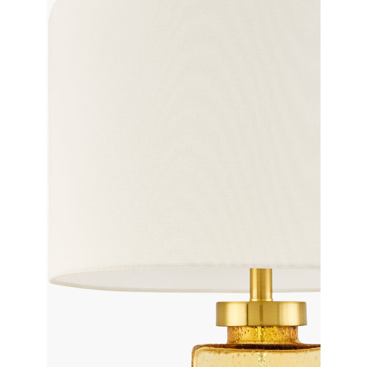 Modern European furniture - Yellow Glass Accent Table Lamp - www.oroa.com