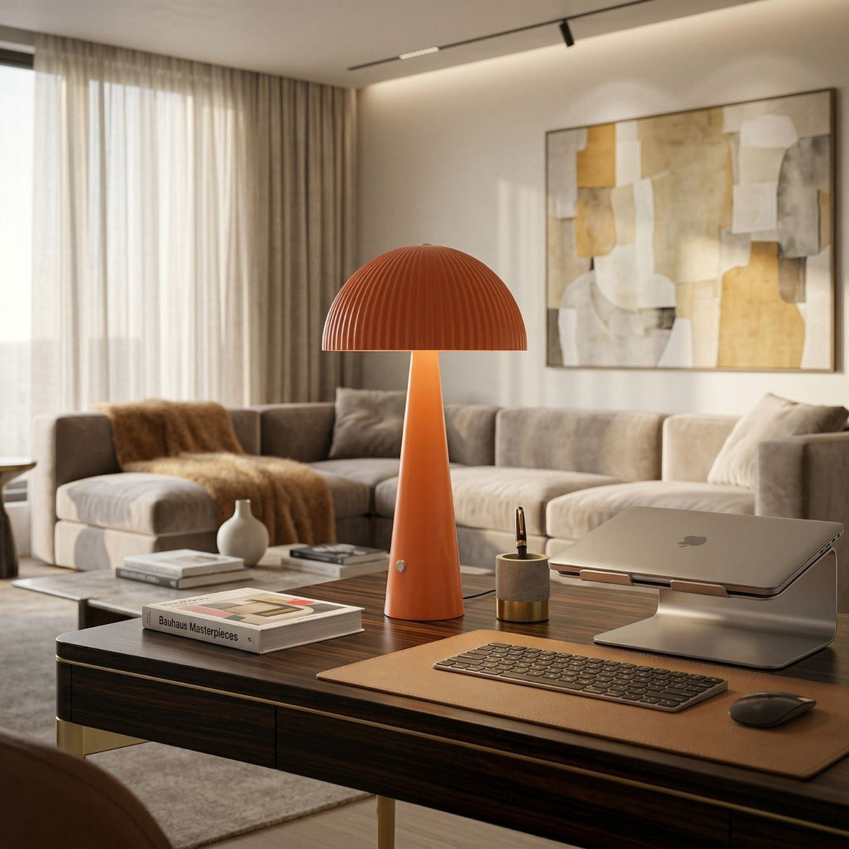 Modern European furniture - Dome Metal Accent Table Lamp - www.oroa.com