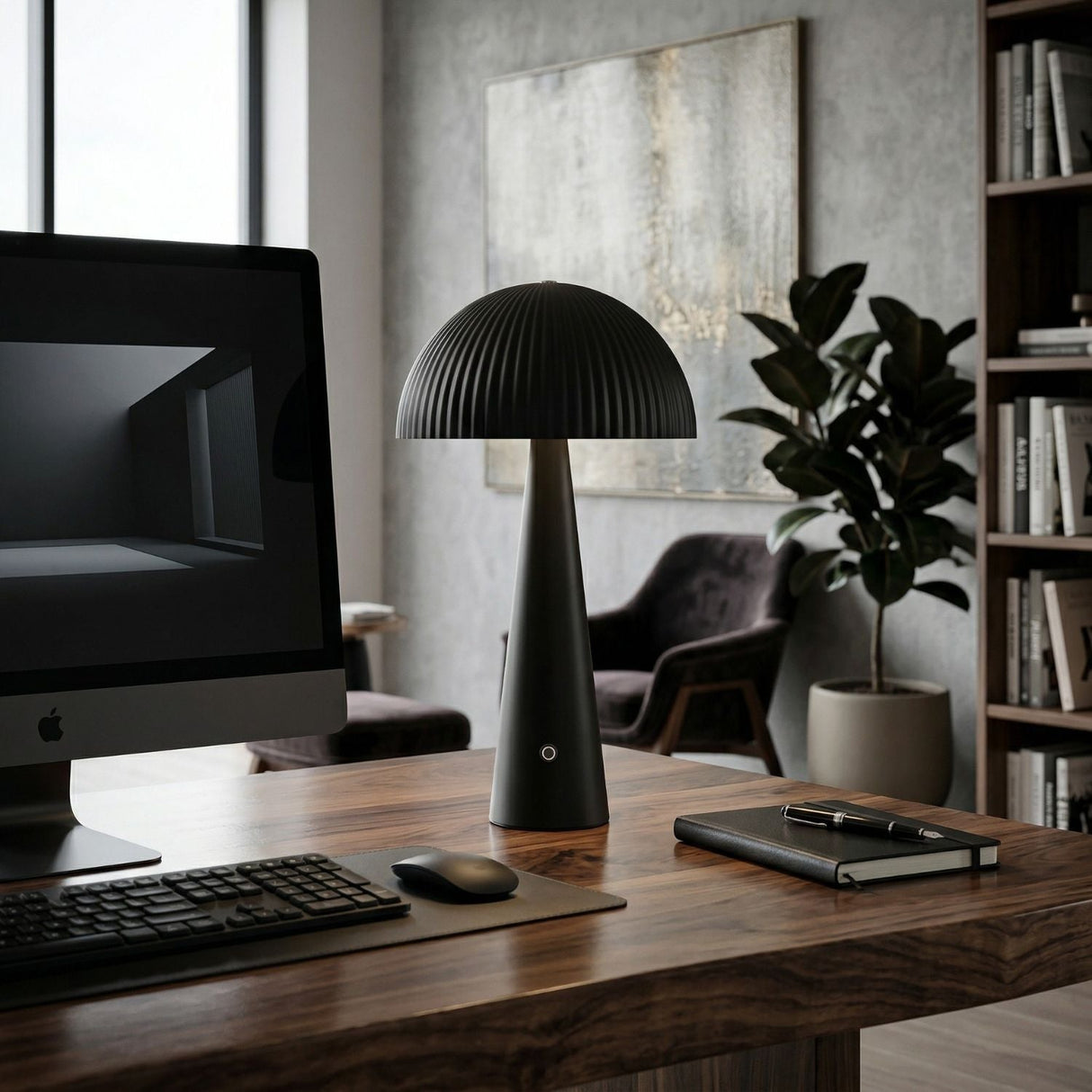 Modern European furniture - Dome Metal Accent Table Lamp - www.oroa.com