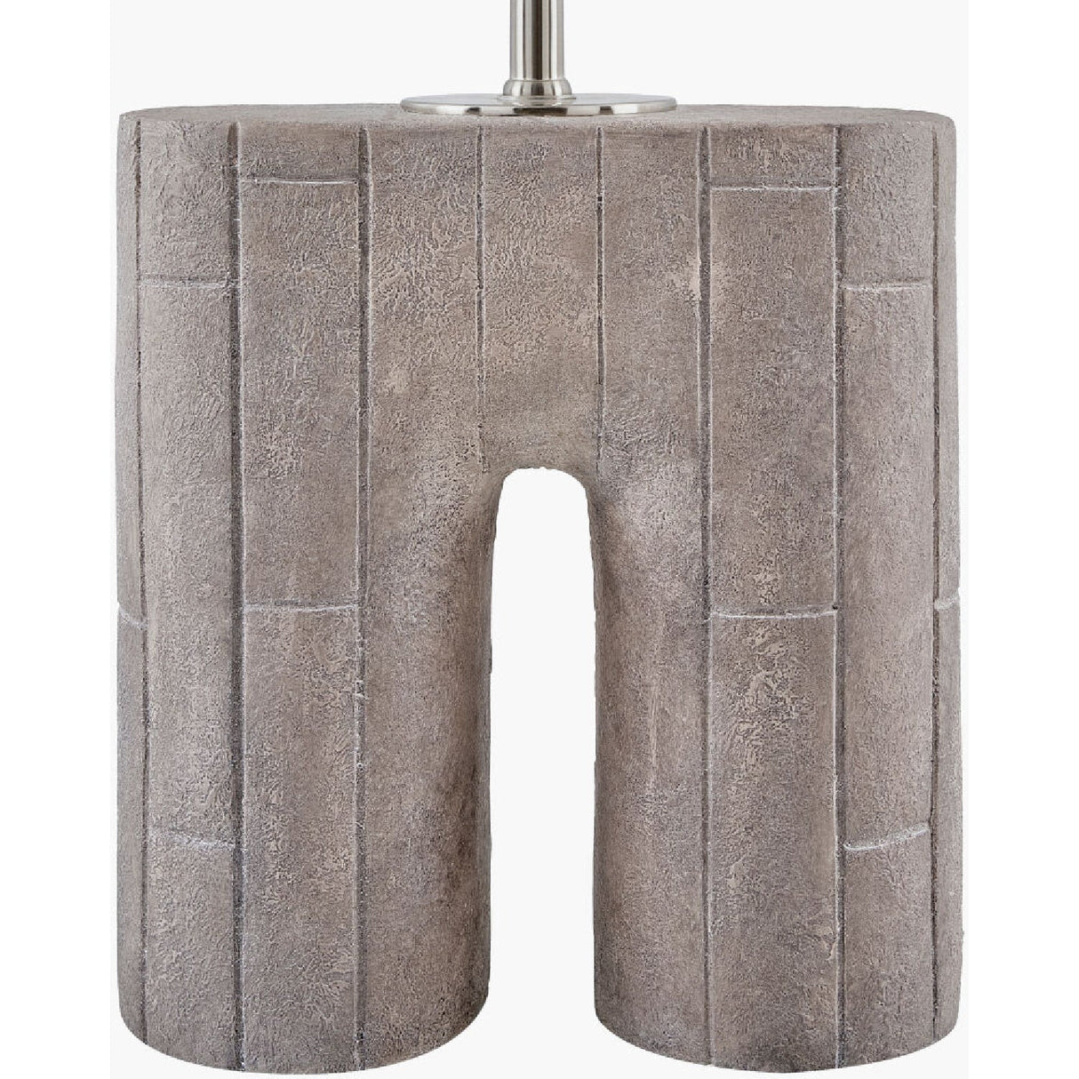 Modern European furniture - Painted Gray Accent Table Lamp - www.oroa.com