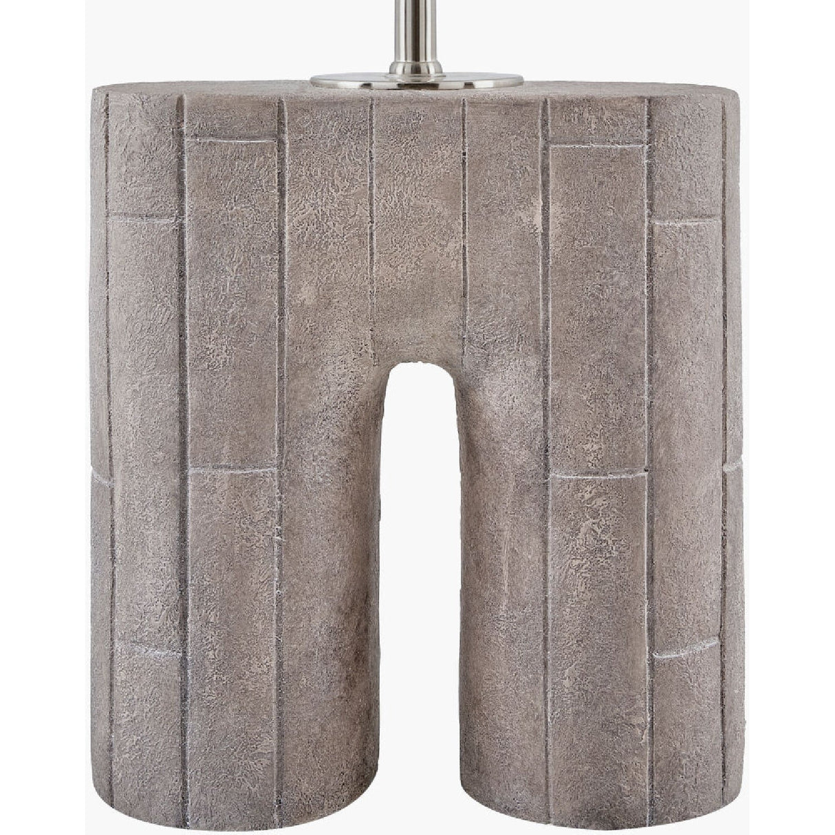 Modern European furniture - Painted Gray Accent Table Lamp - www.oroa.com
