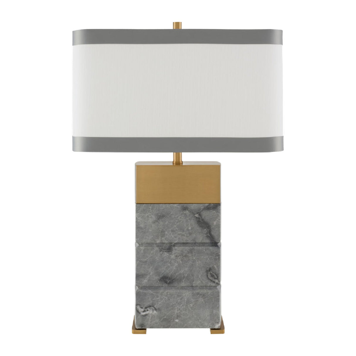 Modern European furniture - Green Marble Table Lamp - www.oroa.com