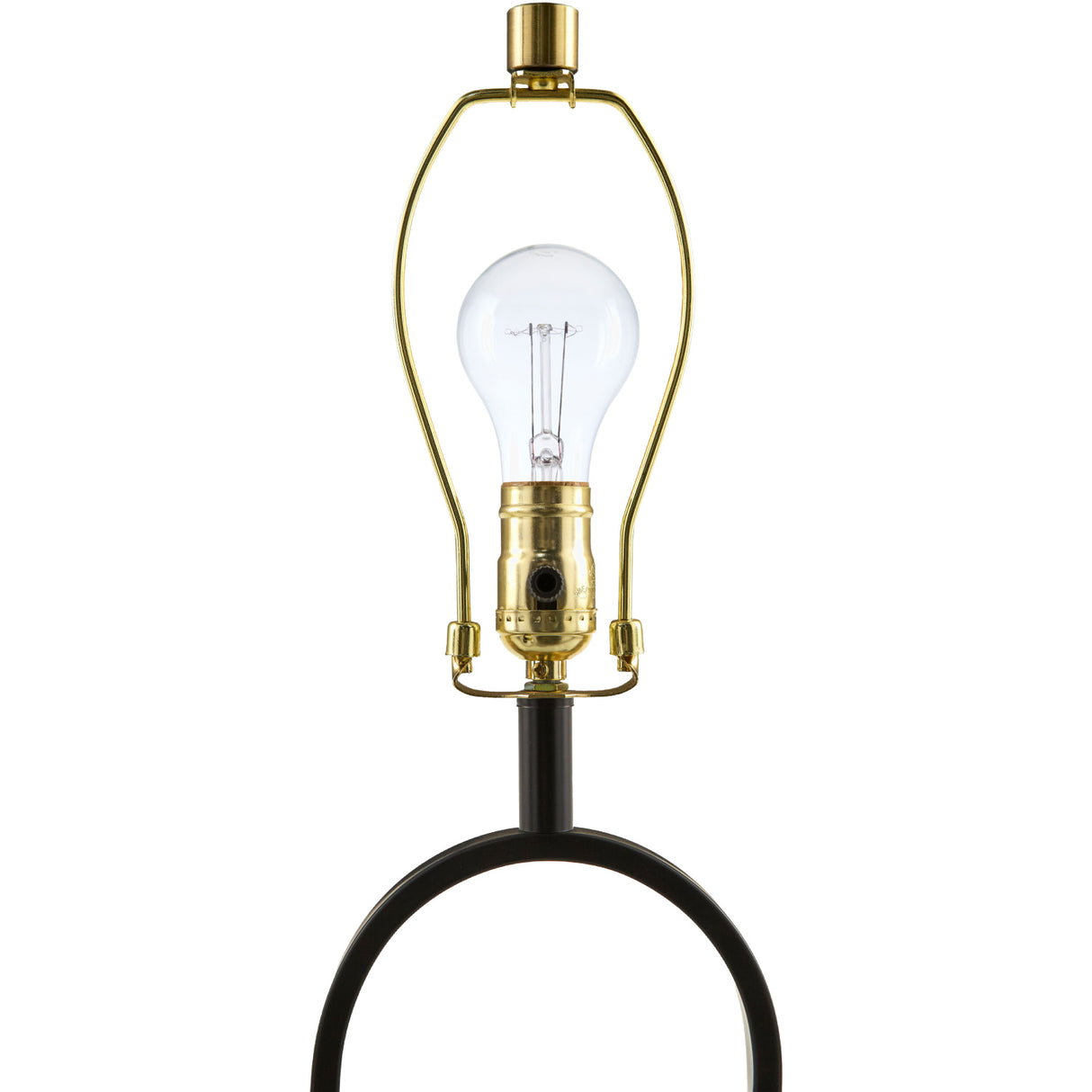 Modern European furniture - Black Framed Cement Table Lamp - www.oroa.com | Oroa.com