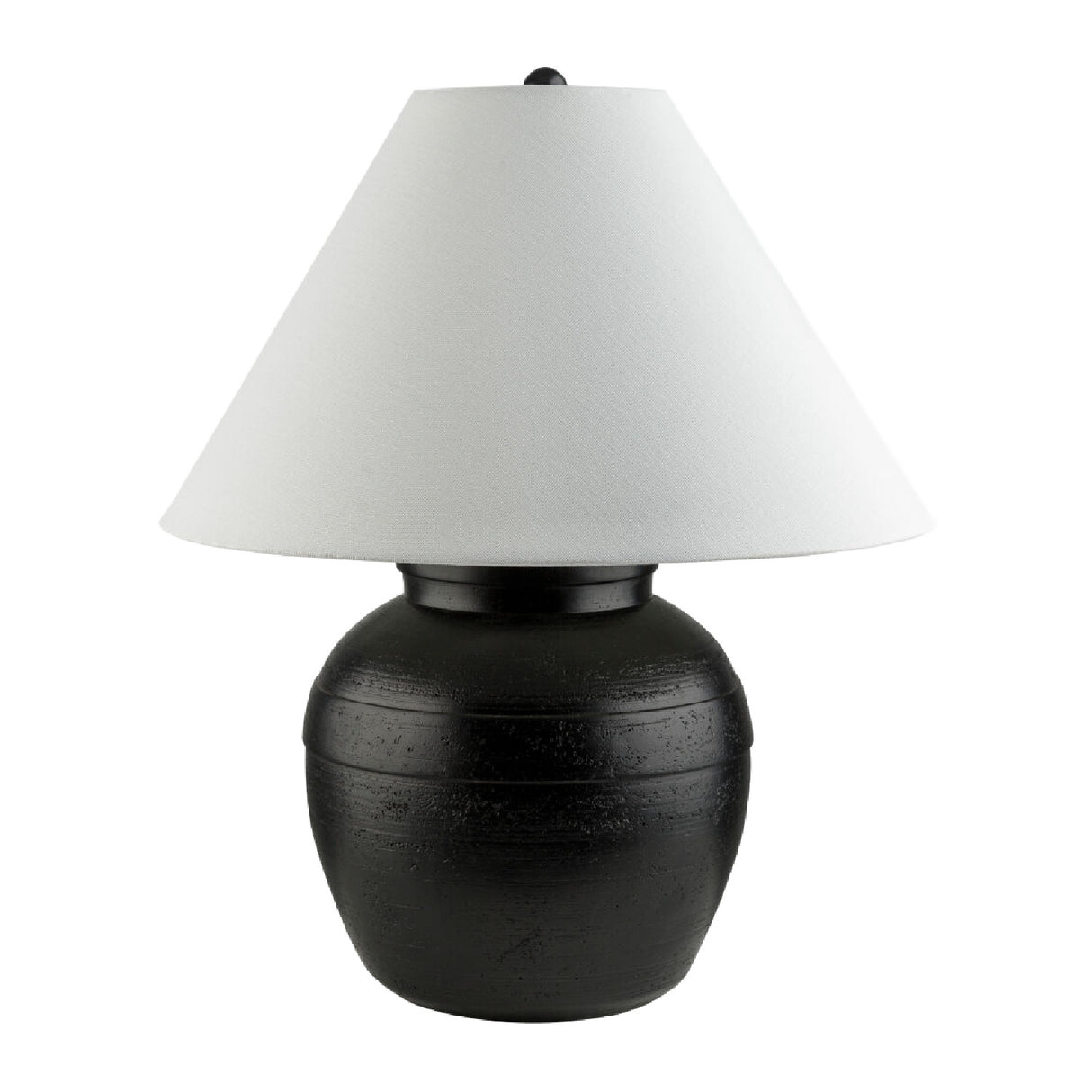 Modern European furniture - Linen Empire Shade Table Lamp - www.oroa.com | Oroa.com