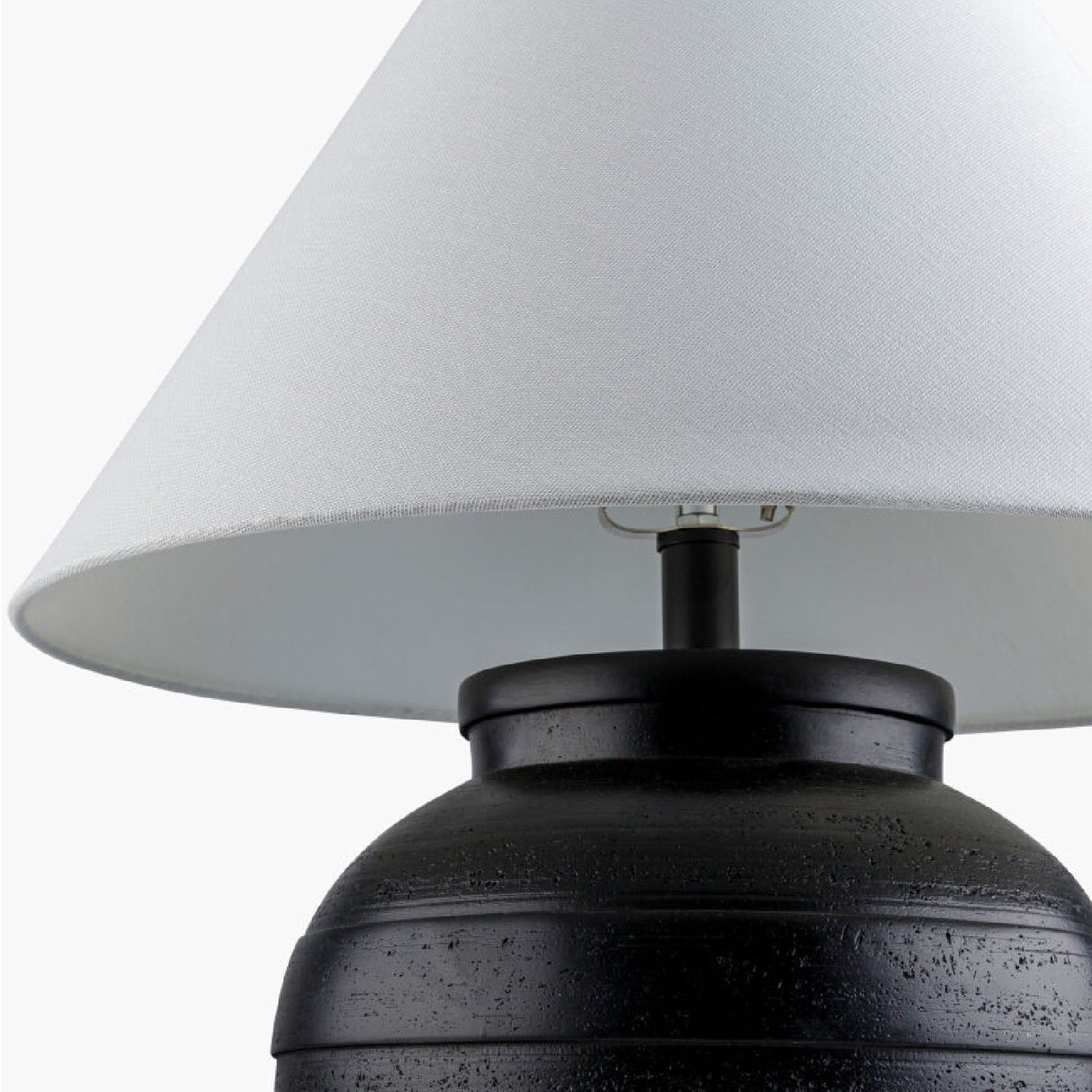 Modern European furniture - Linen Empire Shade Table Lamp - www.oroa.com