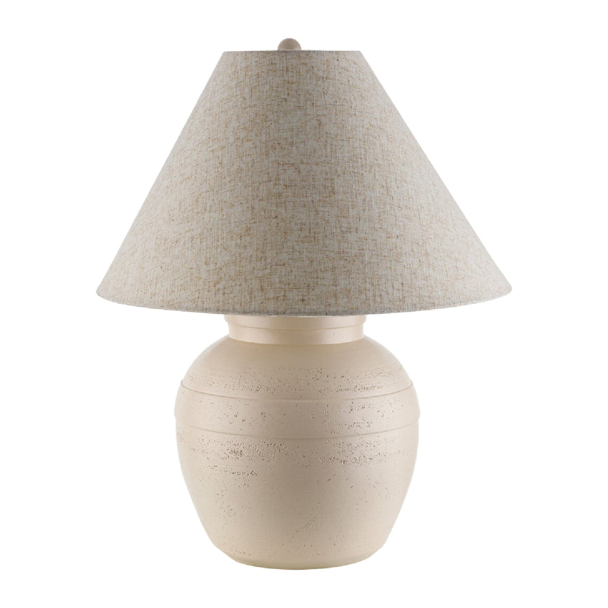 Modern European furniture - Linen Empire Shade Table Lamp - www.oroa.com