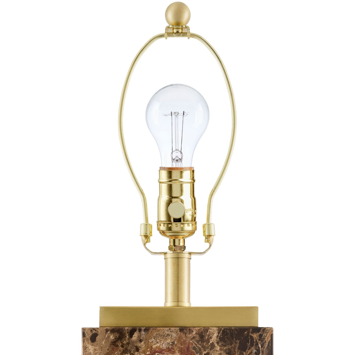 Modern European furniture - Travertine Accent Table Lamp - www.oroa.com