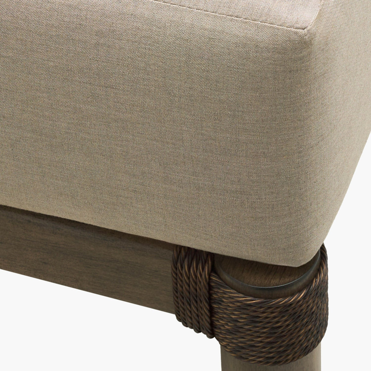Modern European furniture - Cushioned Wicker Outdoor Daybed - www.oroa.com
