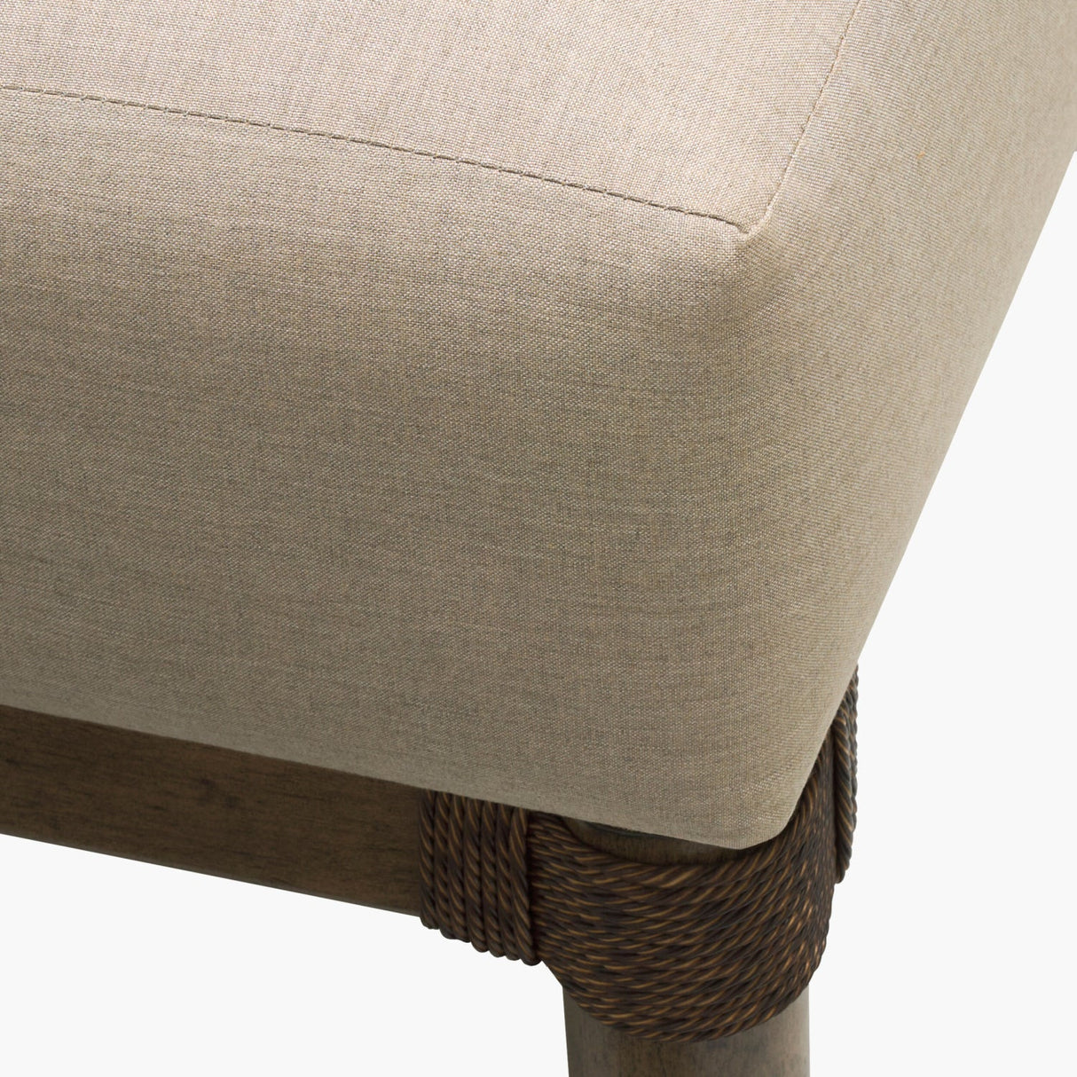 Modern European furniture - Cushioned Wicker Outdoor Left-Armed Chaise - www.oroa.com
