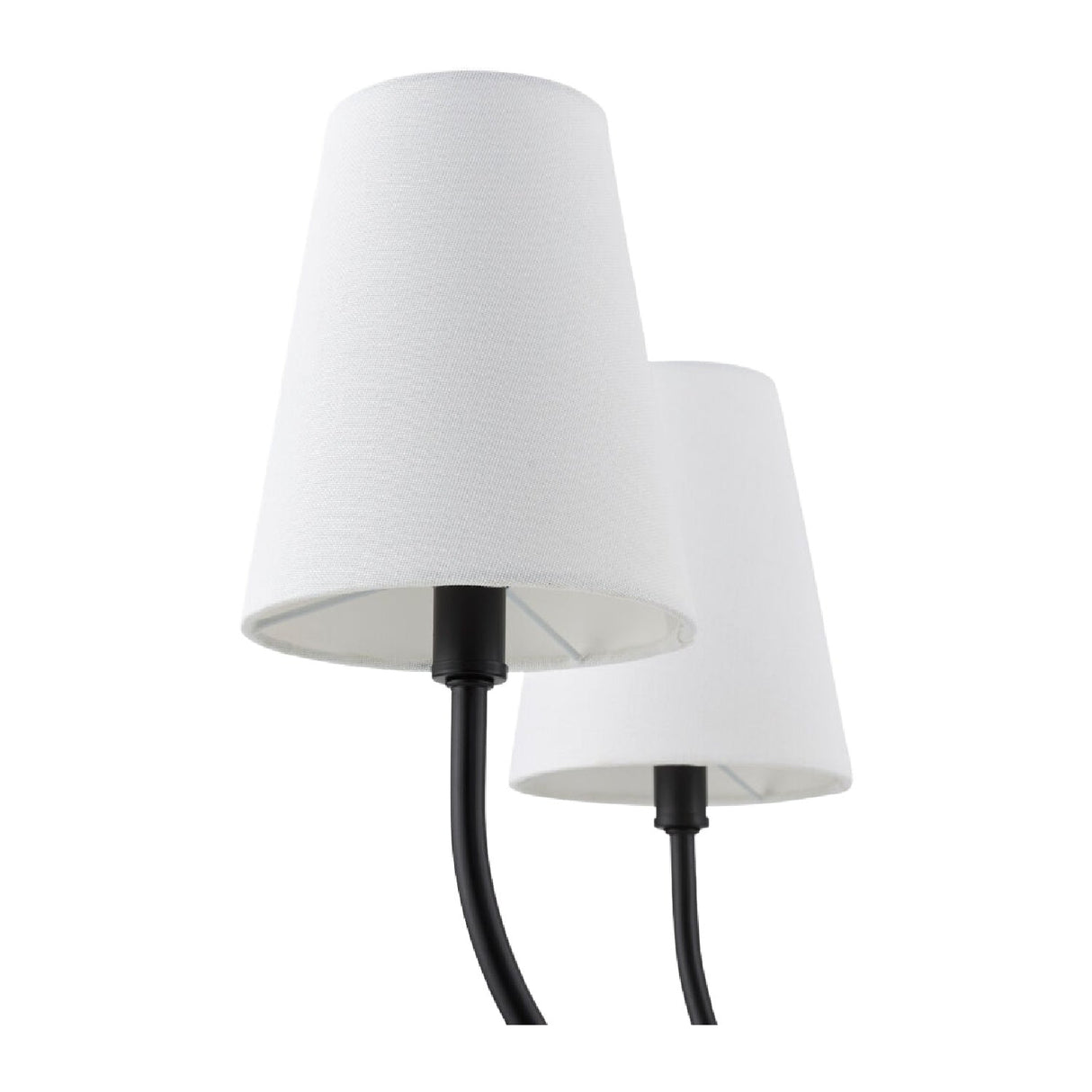 Modern European furniture - White Cotton Shade Chandelier - www.oroa.com