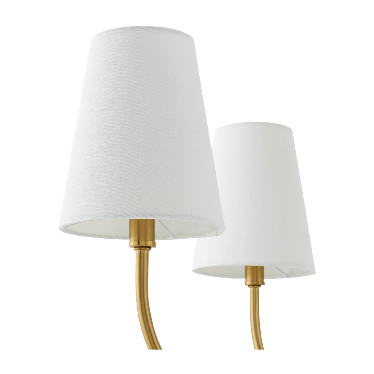 Modern European furniture - White Cotton Shade Chandelier - www.oroa.com