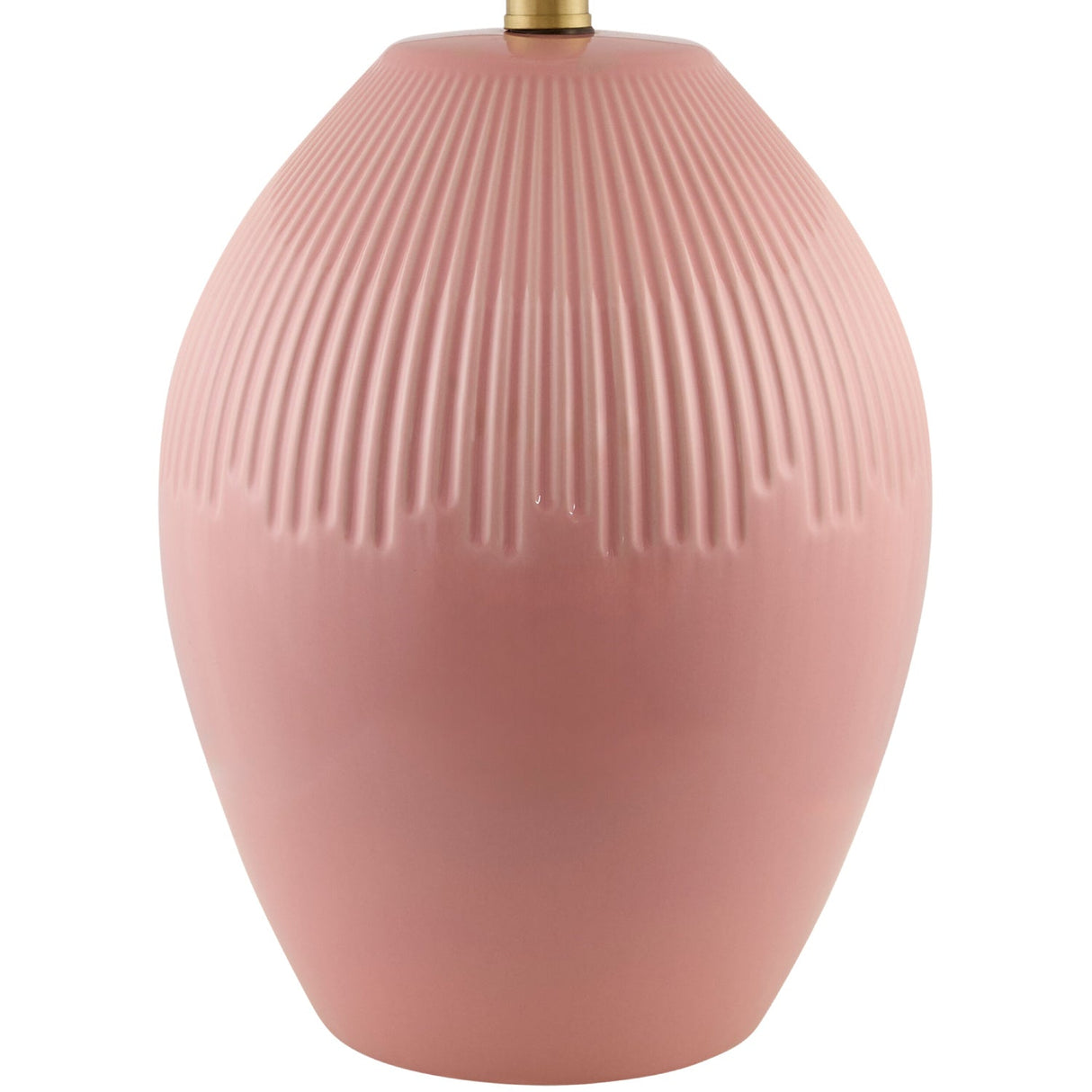 Modern European furniture - Ceramic Pleated Linen Table Lamp - www.oroa.com