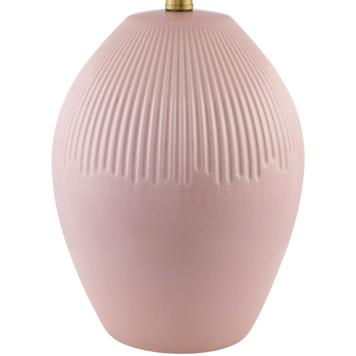 Modern European furniture - Ceramic Pleated Linen Table Lamp - www.oroa.com