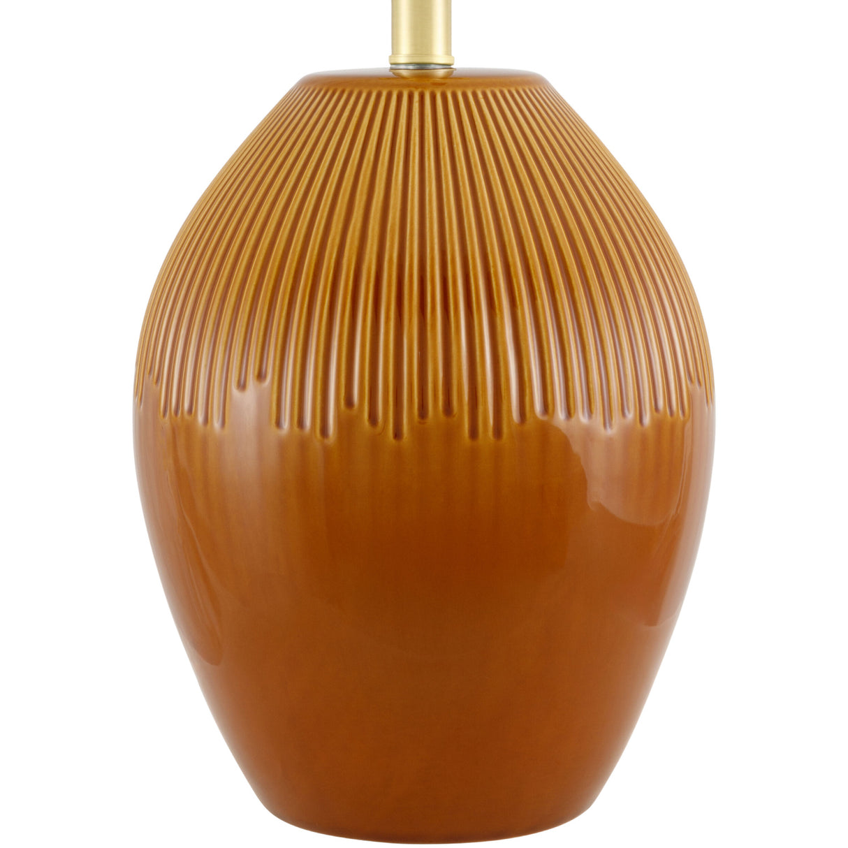 Modern European furniture - Ceramic Pleated Linen Table Lamp - www.oroa.com
