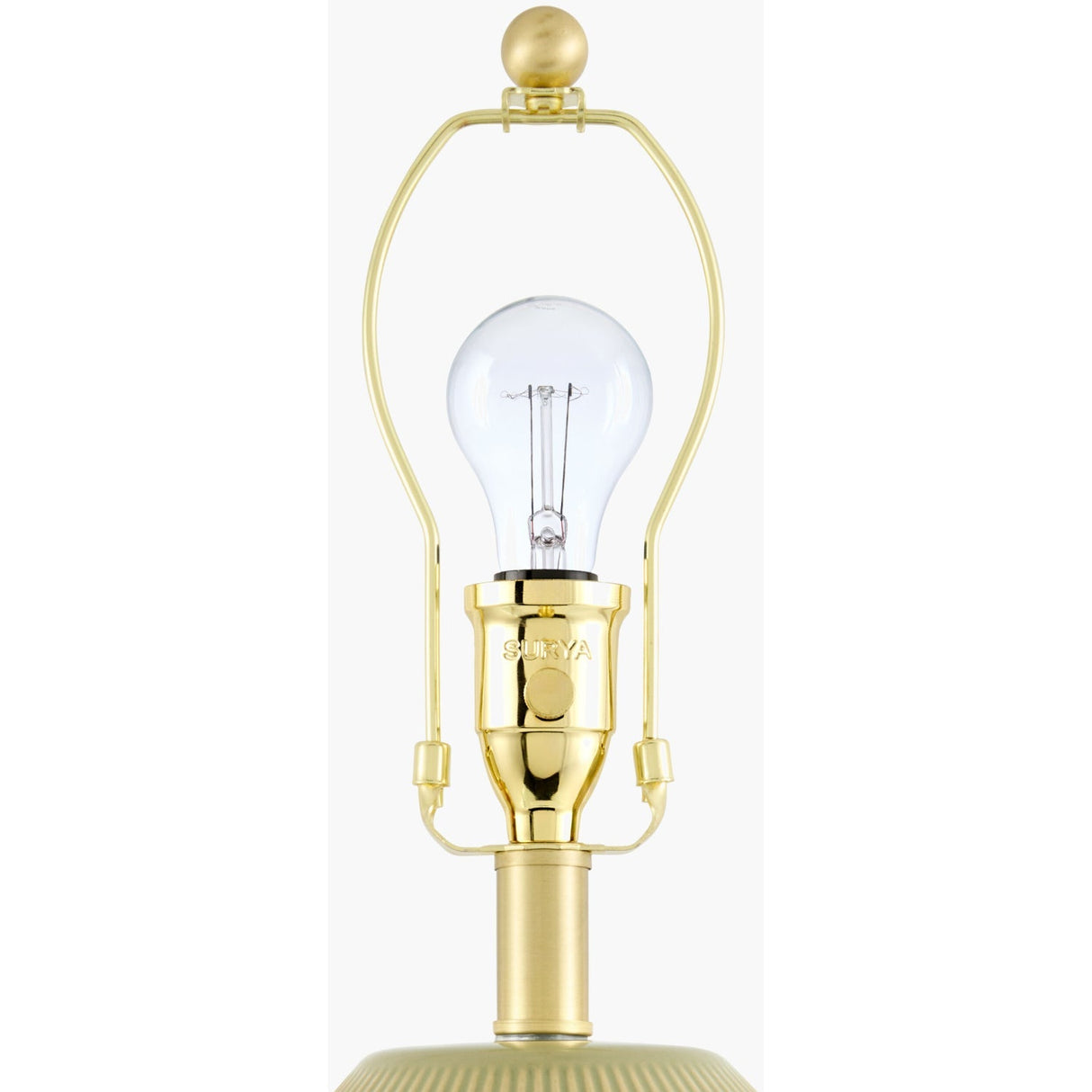 Modern European furniture - Ceramic Pleated Linen Table Lamp - www.oroa.com