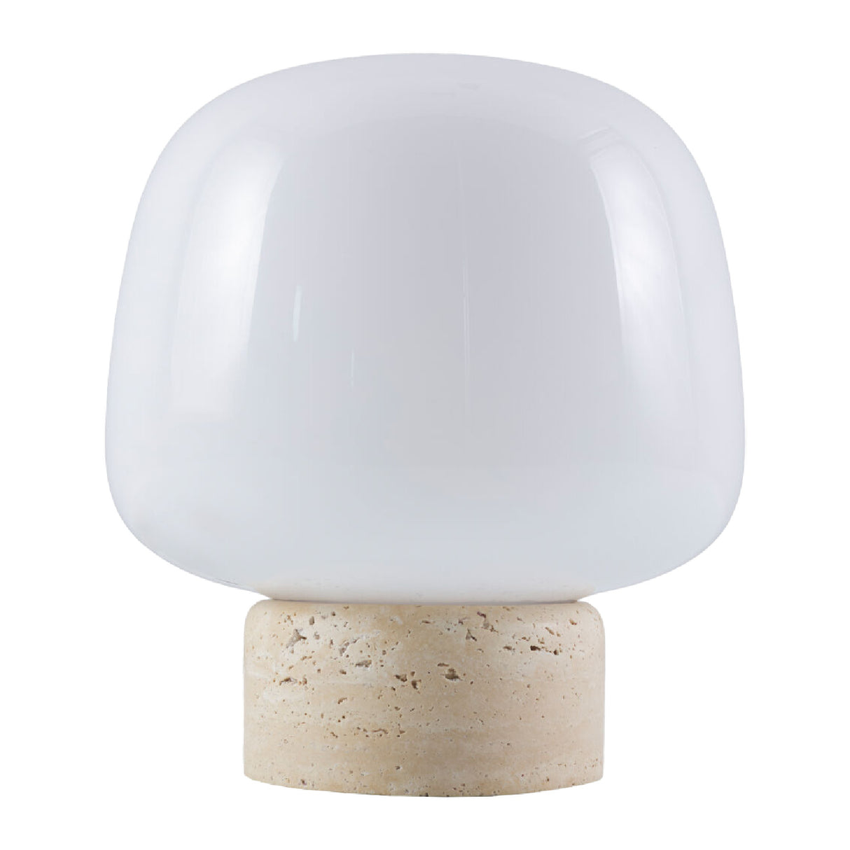 Modern European furniture - Travertine Base Table Lamp - www.oroa.com