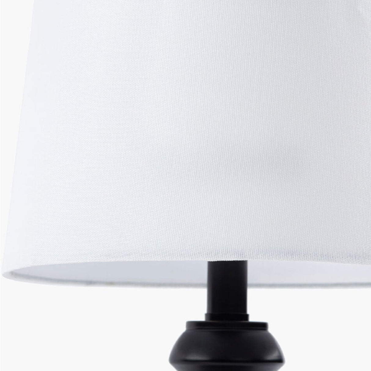 Modern European furniture - Black Iron Linen Table Lamp - www.oroa.com