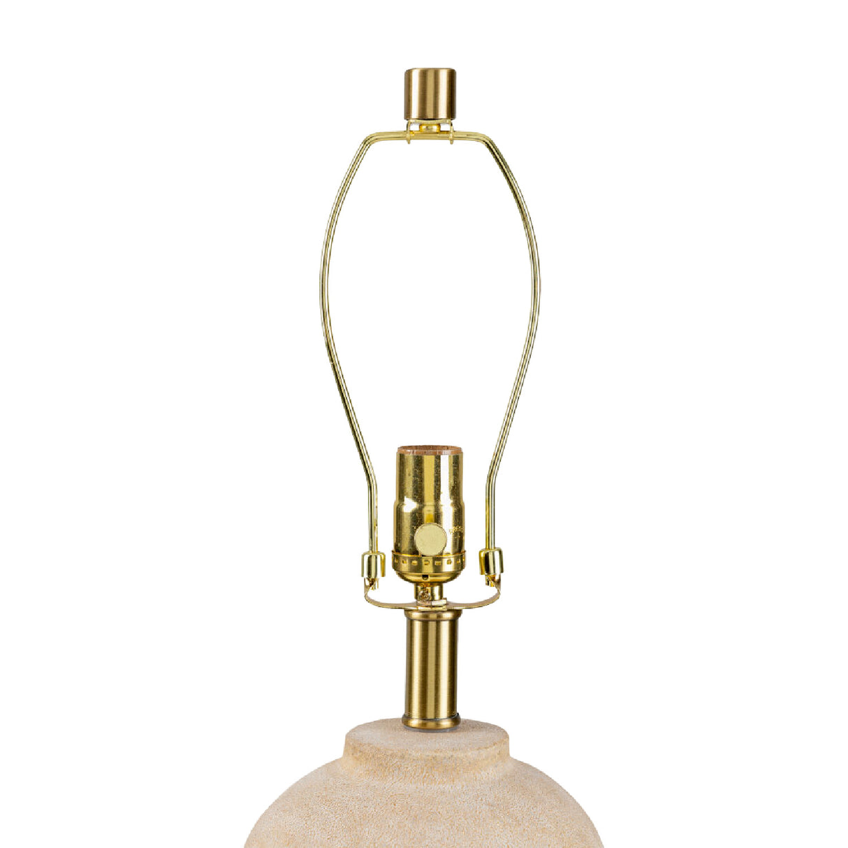 Modern European furniture - Beige Linen Ceramic Table Lamp - www.oroa.com
