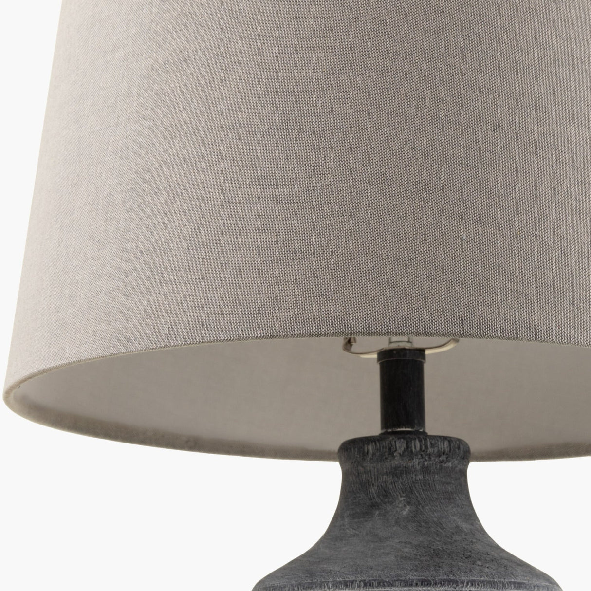Modern European furniture - Gray Linen Accent Table Lamp L - www.oroa.com
