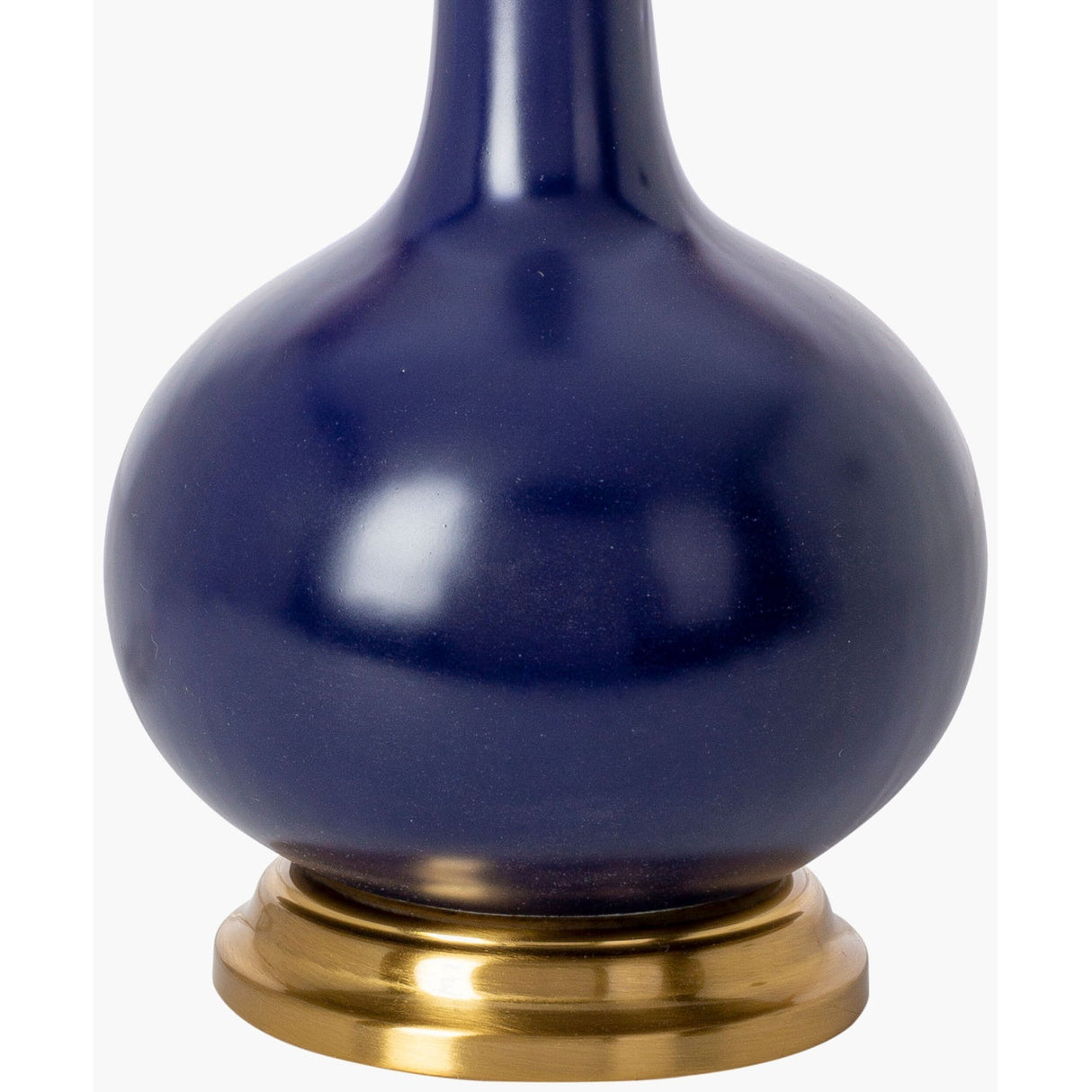 Modern European furniture - Blue Linen Ceramic Table Lamp - www.oroa.com