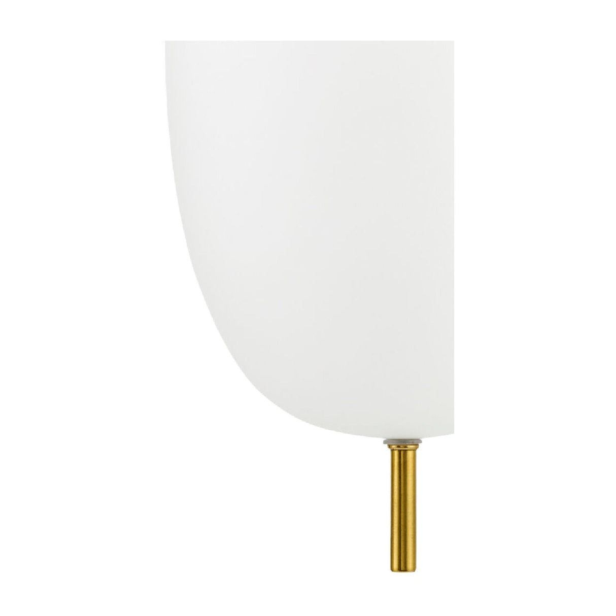 Modern European furniture - 3-Light White Glass Chandelier - www.oroa.com