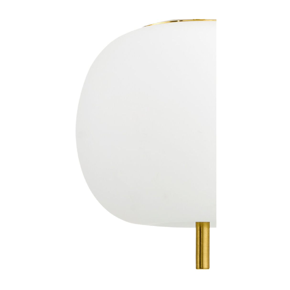Modern European furniture - 3-Light White Glass Chandelier - www.oroa.com
