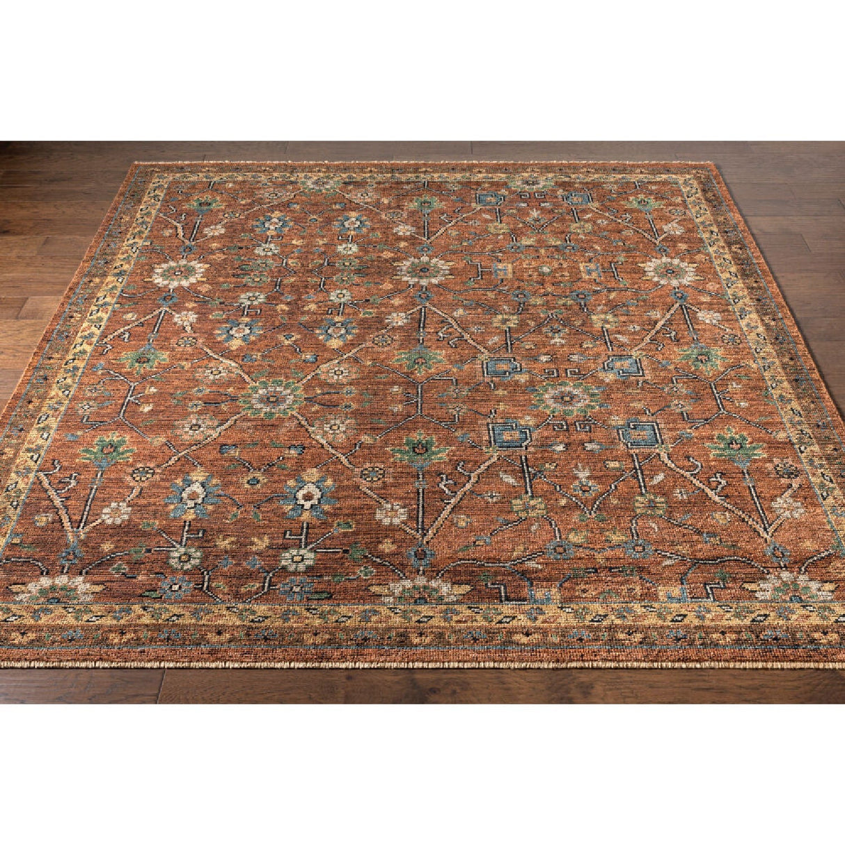 Modern furniture - Hand-Knotted Fringed Wool Carpet - www.oroa.com