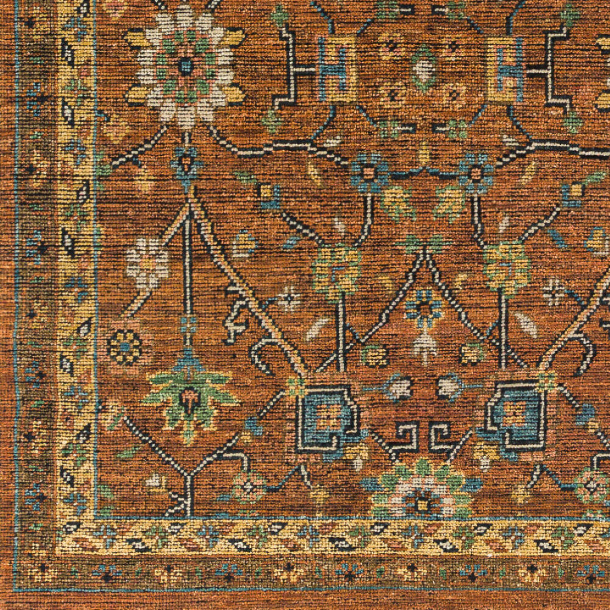 Modern furniture - Hand-Knotted Fringed Wool Carpet - www.oroa.com