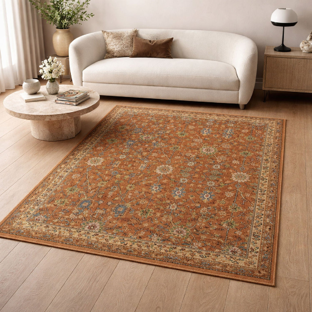 Modern furniture - Hand-Knotted Fringed Wool Carpet - www.oroa.com