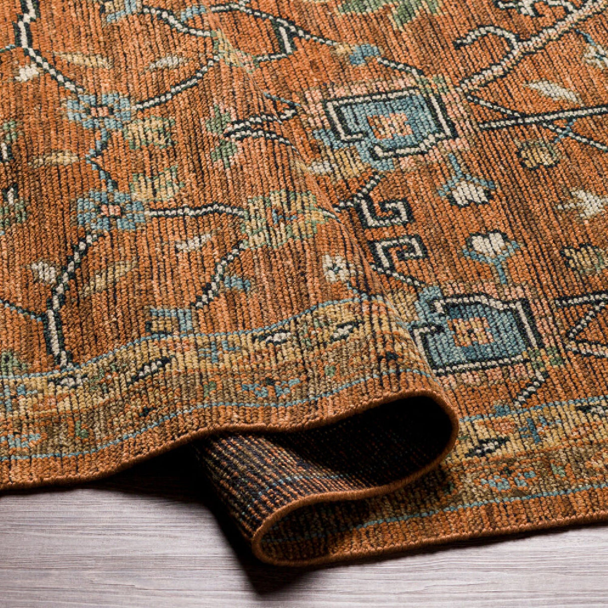 Modern furniture - Hand-Knotted Fringed Wool Carpet - www.oroa.com