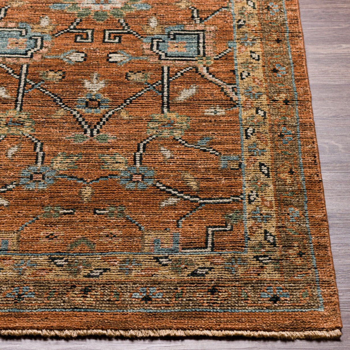 Modern furniture - Hand-Knotted Wool Table Runner - www.oroa.com