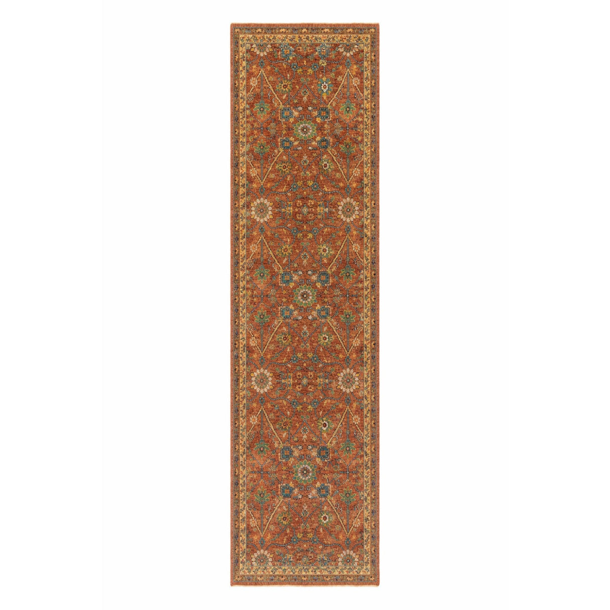 Modern furniture - Hand-Knotted Wool Table Runner - www.oroa.com