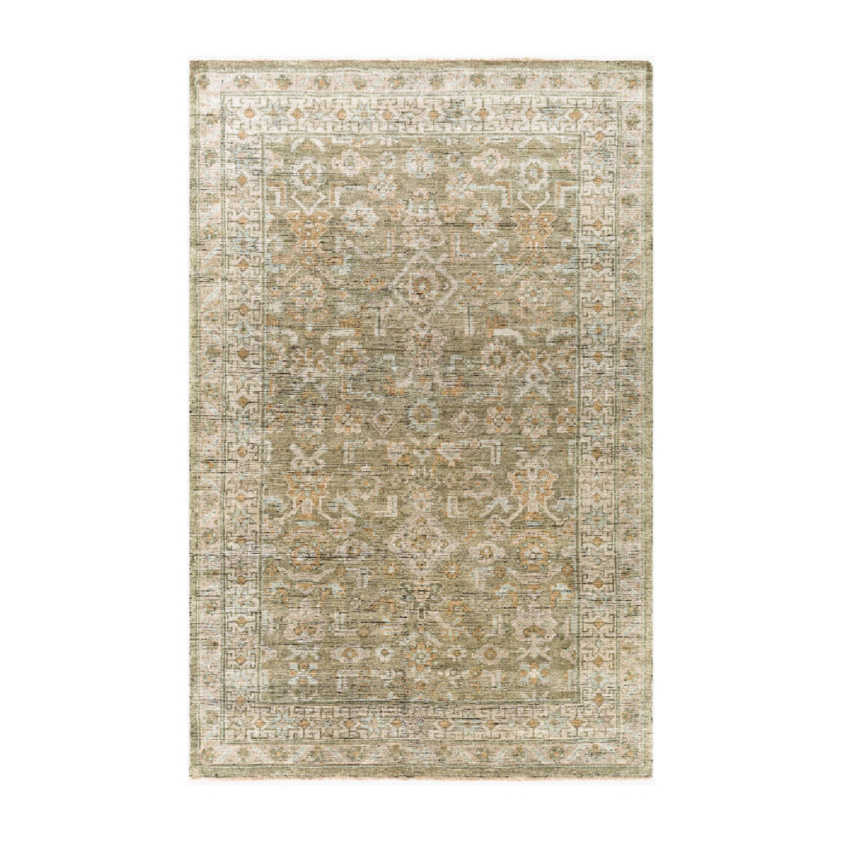 Modern furniture - Hand-Knotted Wool Fringed Carpet - www.oroa.com