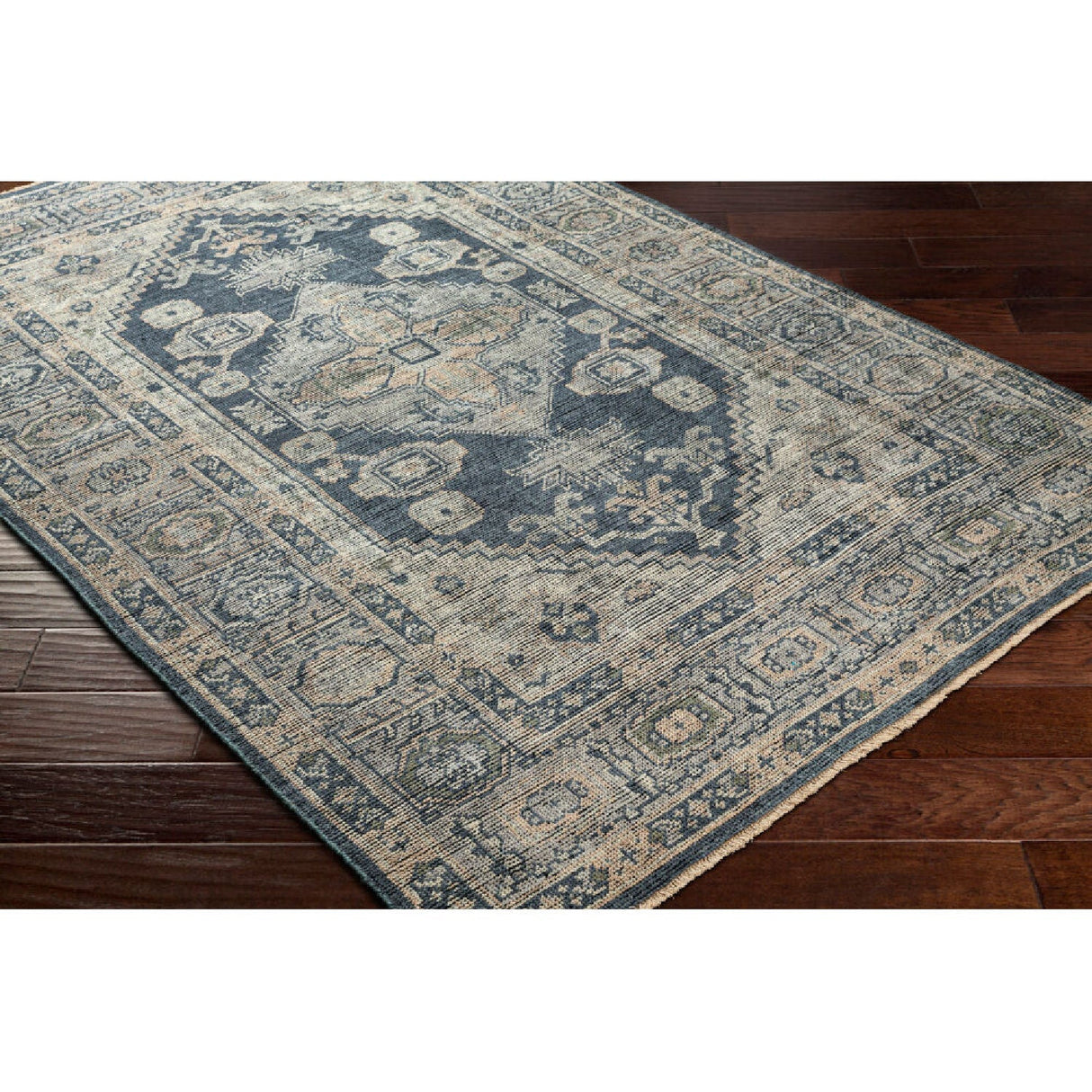Modern furniture - Fringed Wool Printed Carpet - www.oroa.com