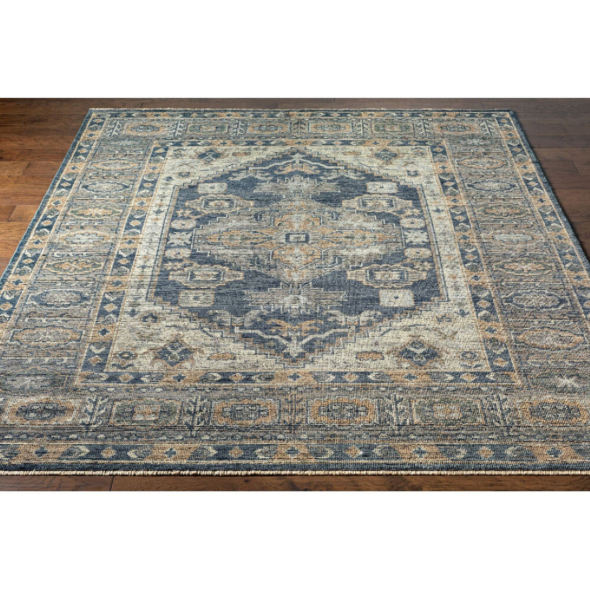 Modern furniture - Fringed Wool Printed Carpet - www.oroa.com