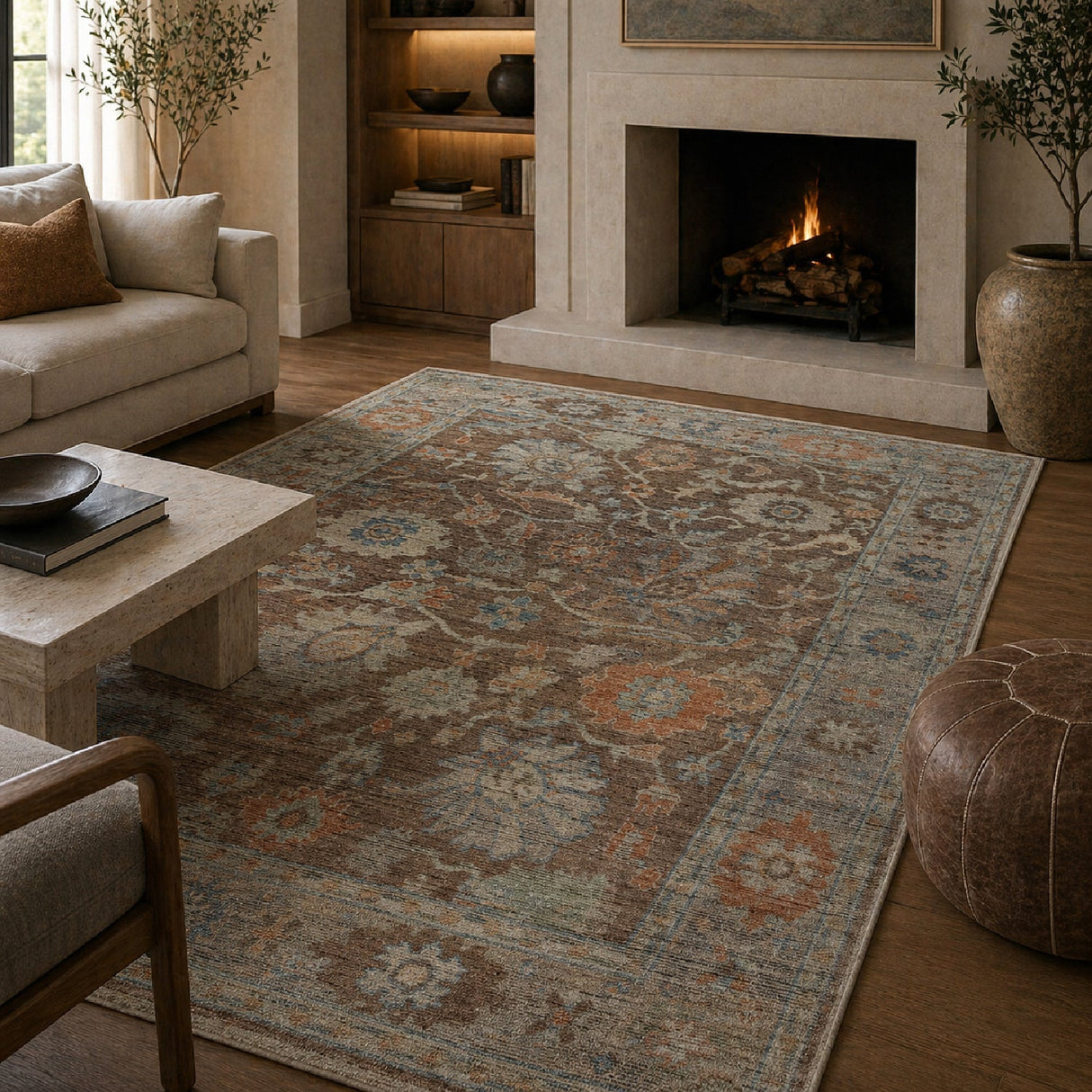 Modern European furniture - Vintage Inspired Wool Table Runner - www.oroa.com