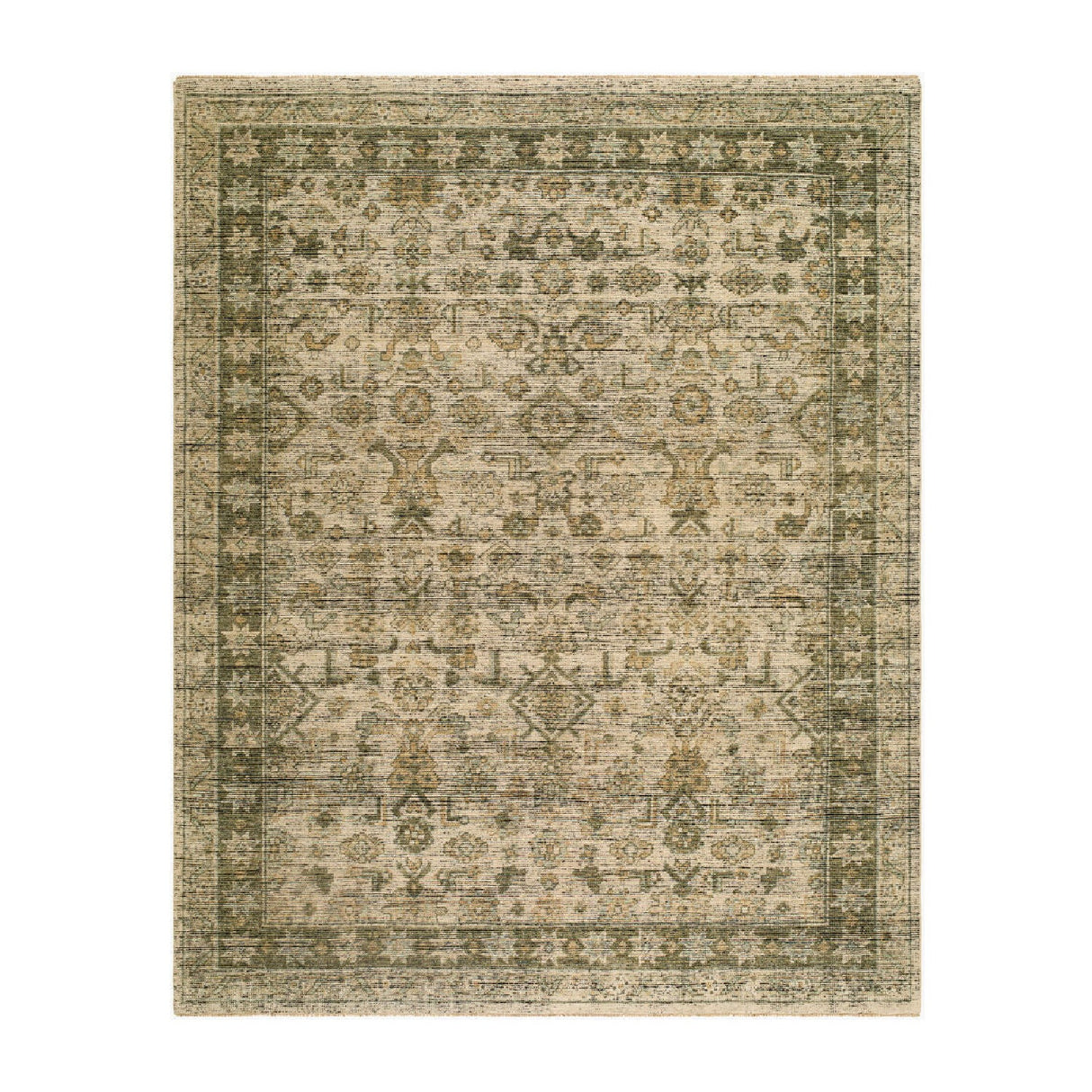 Modern furniture - Hand-Knotted Wool Fringed Carpet - www.oroa.com