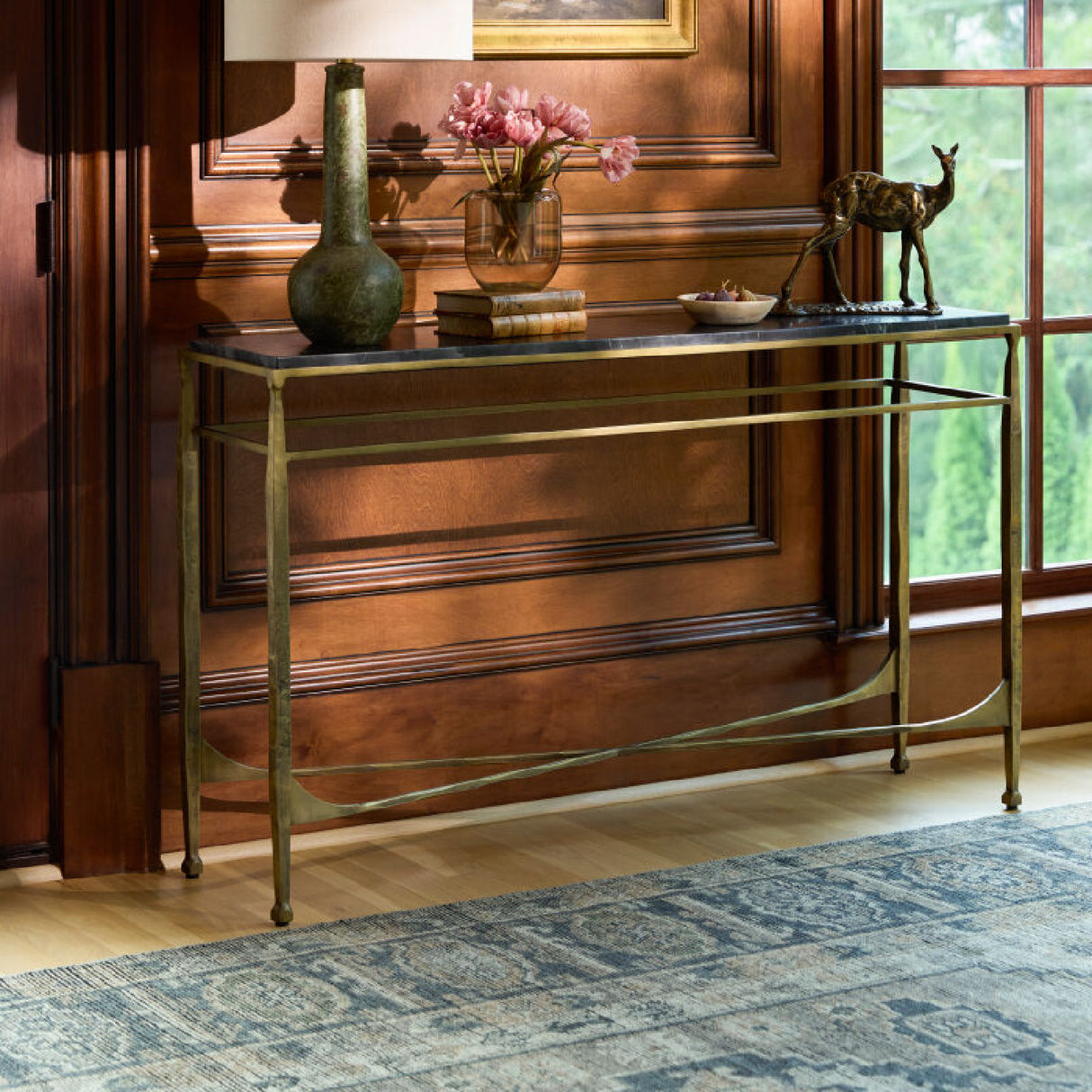 Modern furniture - Fringed Wool Printed Carpet - www.oroa.com