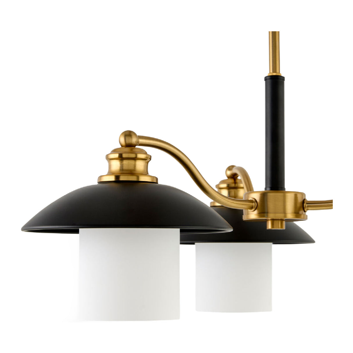 Modern European furniture - Black Iron 3-Light Chandelier - www.oroa.com