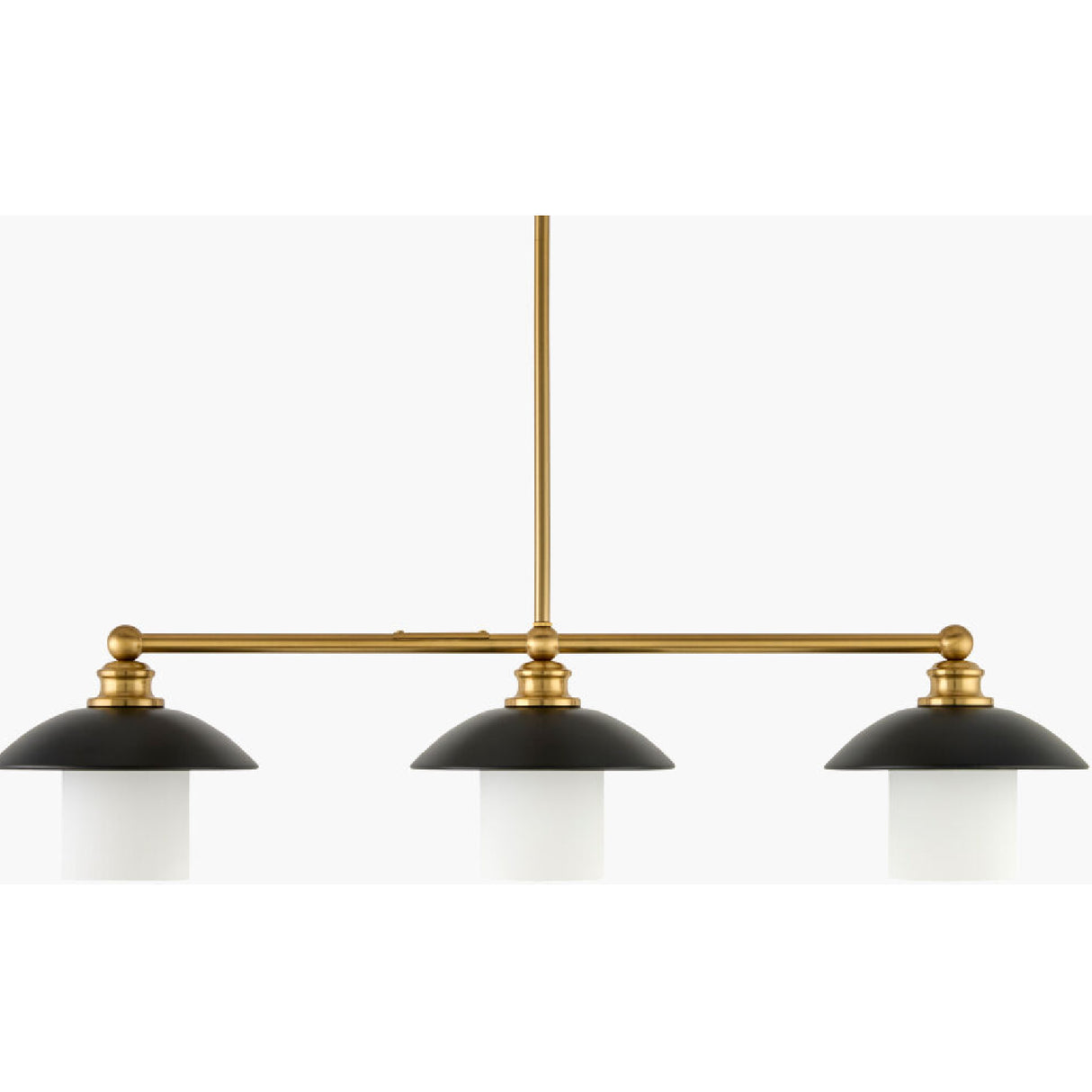 Modern European furniture - Black Iron 3-Light Chandelier - www.oroa.com