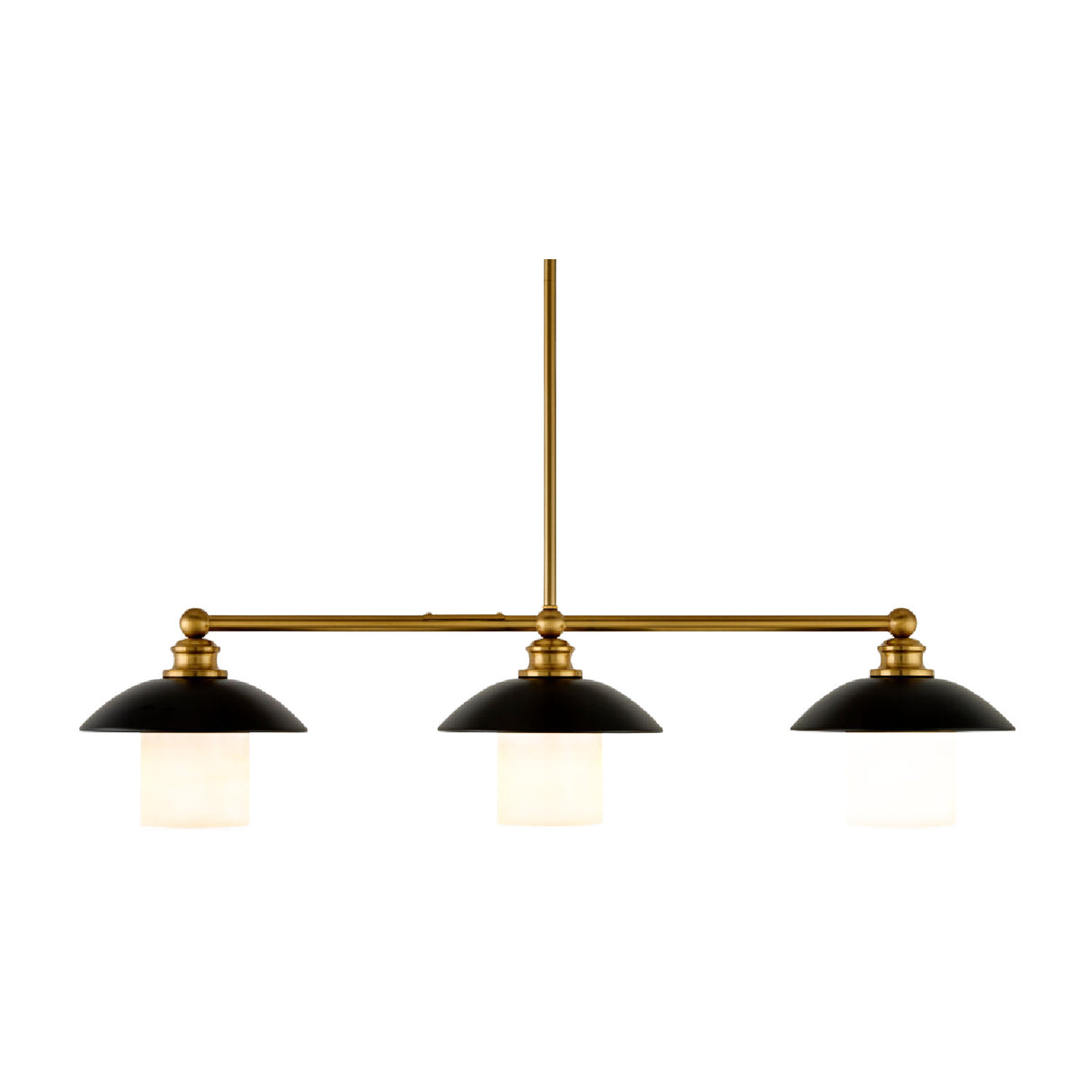 Modern European furniture - Black Iron 3-Light Chandelier - www.oroa.com | Oroa.com