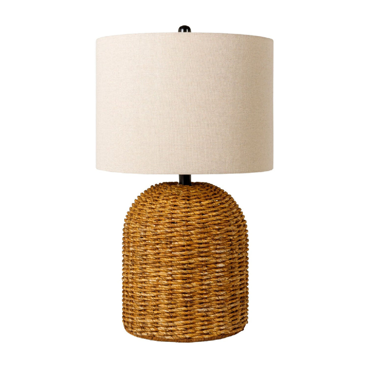 Modern European furniture - Natural Beige Seagrass Table Lamp - www.oroa.com
