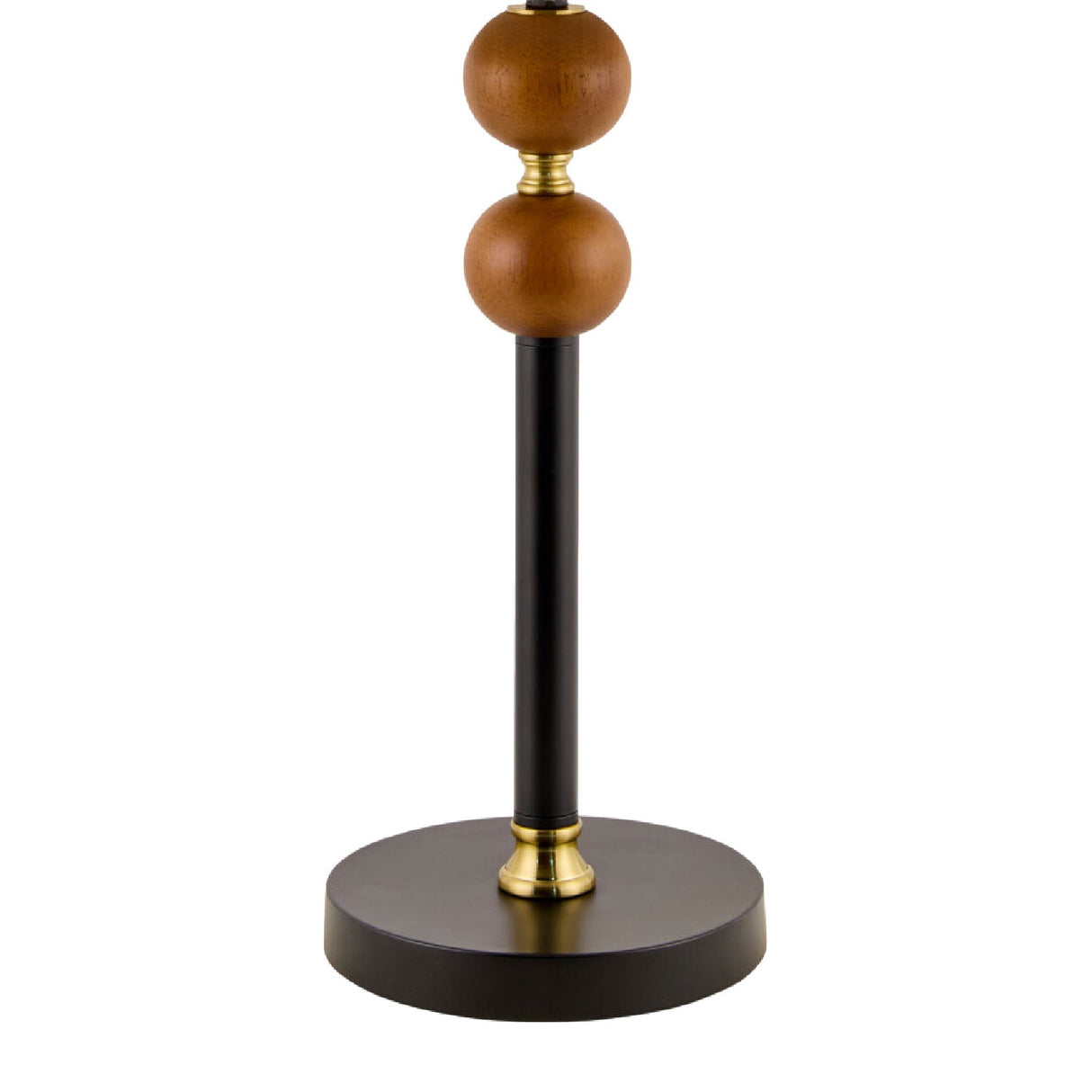 Modern European furniture - Beige Linen Rubberwood Table Lamp - www.oroa.com