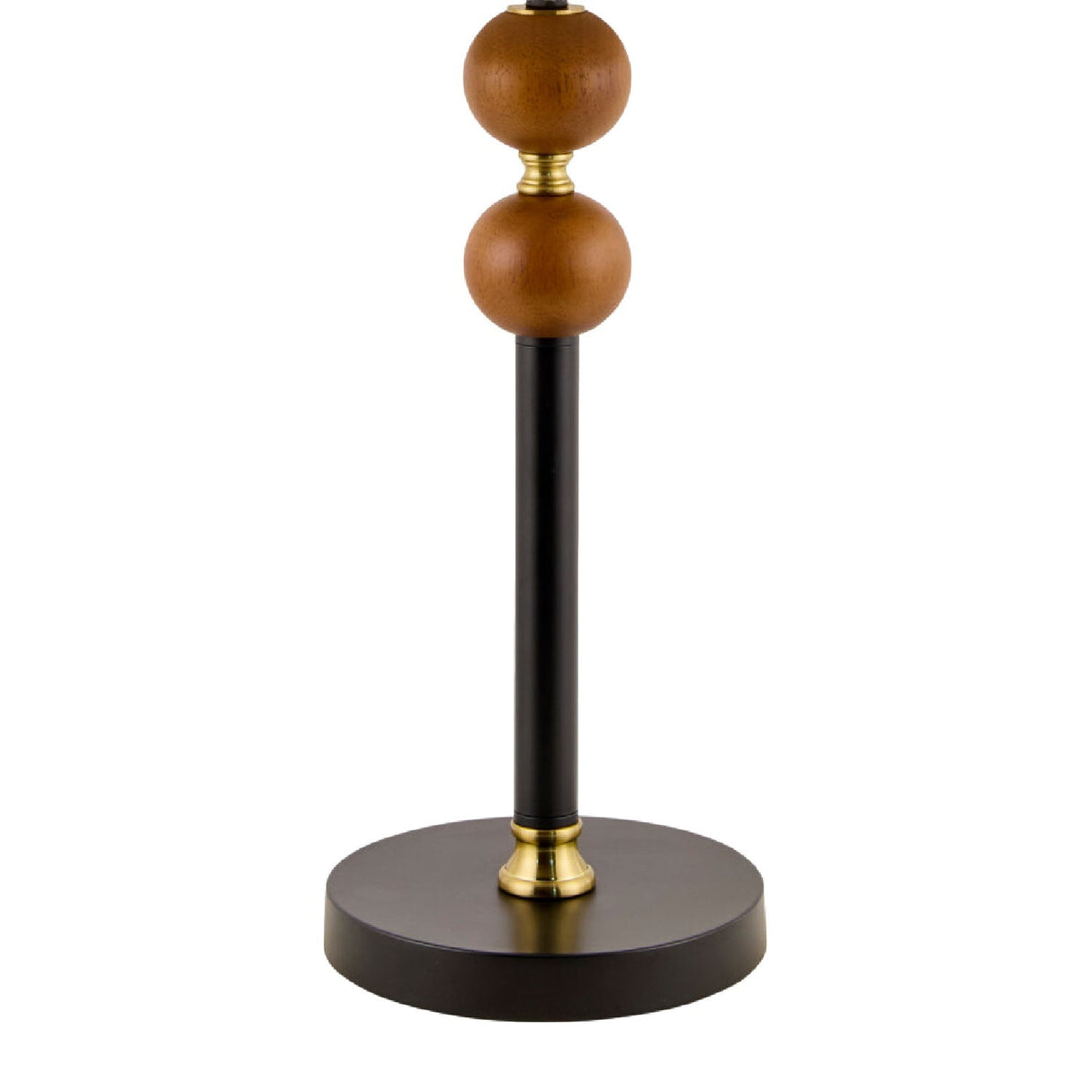 Modern European furniture - Beige Linen Rubberwood Table Lamp - www.oroa.com