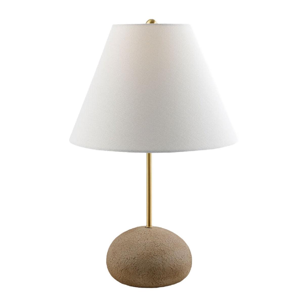 Modern European furniture - White Cotton Shade Table Lamp - www.oroa.com