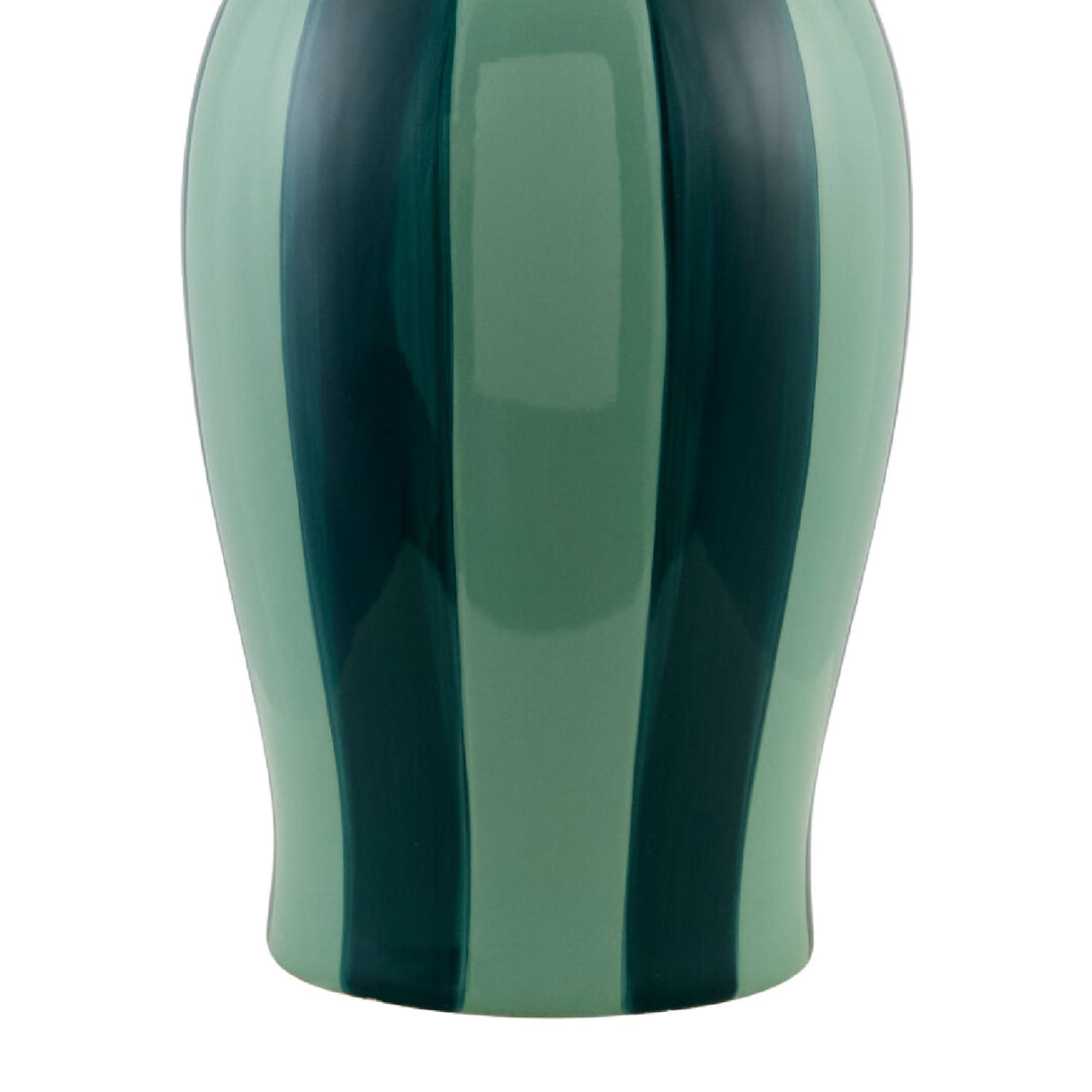 Modern European furniture - Striped Ceramic Table Lamp - www.oroa.com