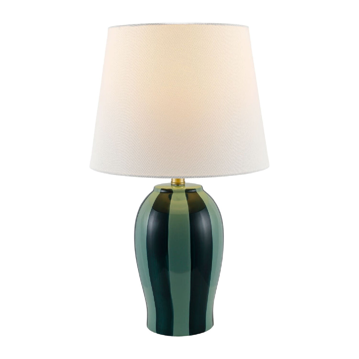 Modern European furniture - Striped Ceramic Table Lamp - www.oroa.com