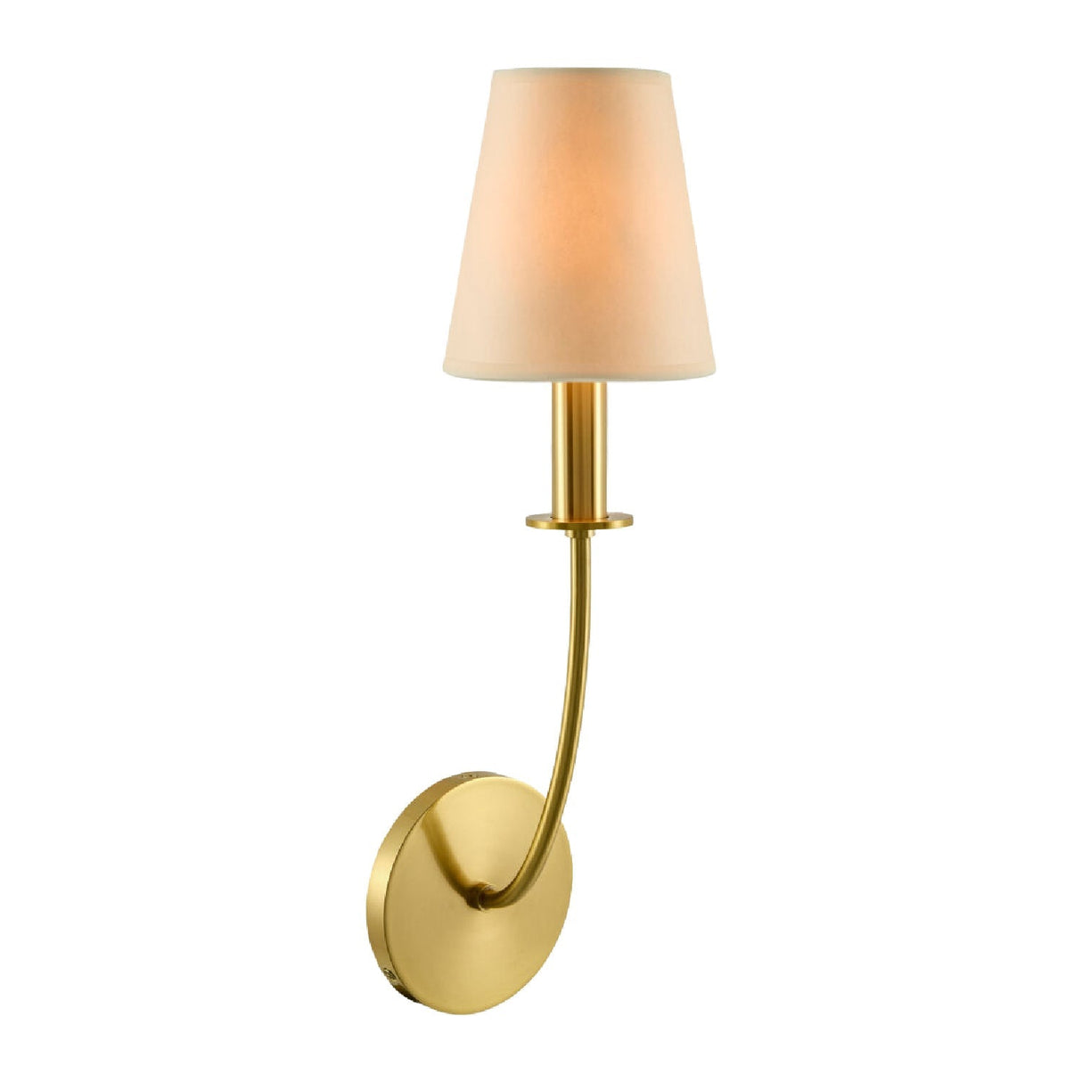 Modern European furniture - White Linen Wall Lamp - www.oroa.com
