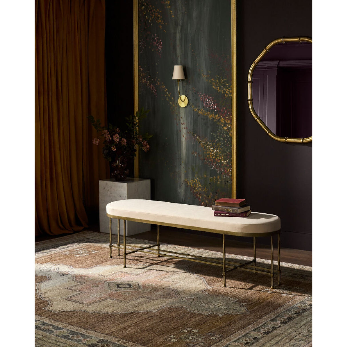 Modern European furniture - White Linen Wall Lamp - www.oroa.com