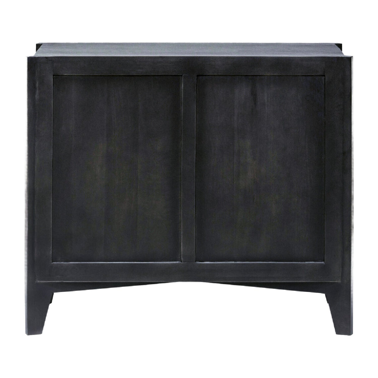 Modern European furniture - Reeded Mango Wood Cabinet - www.oroa.com